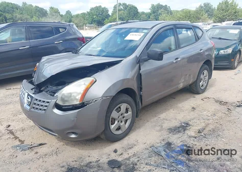 2010 Nissan Rogue S из США, поврежденный, VIN JN8AS5MV7AW134265